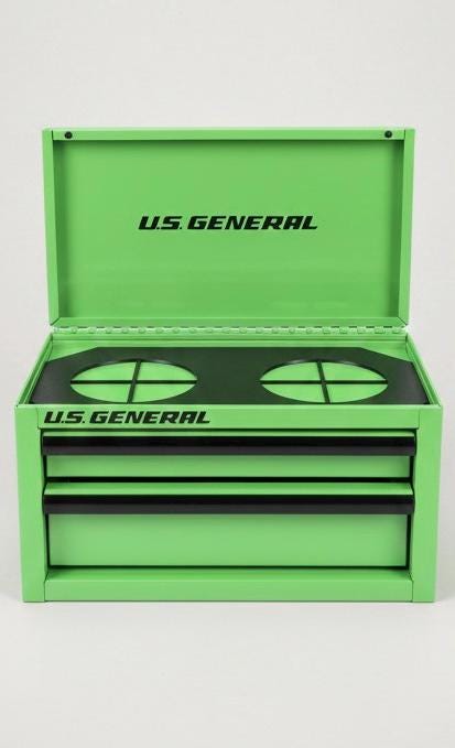 Mini Tool Box 90 mm Cut Out Template