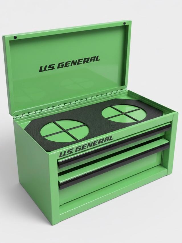 Mini Tool Box 90 mm Cut Out Template